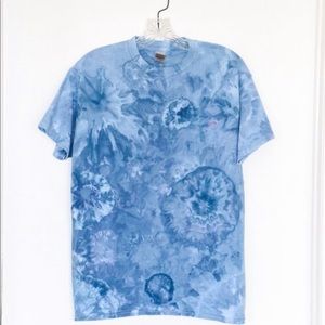 Tie Dye Ice Dye Shibori T-Short Size Medium